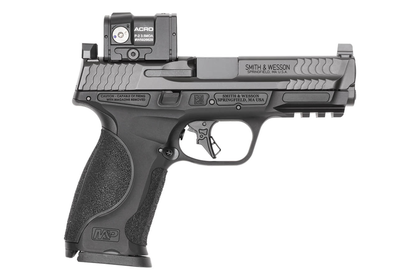 SMITH AND WESSON M&P9 M2.0 Metal 9mm Optic Ready Pistol with Aimpoint Acro P2 Reflex Sight